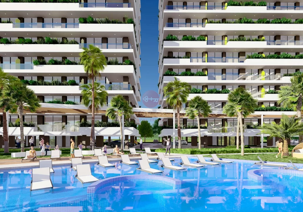İskele Bölgesinde Grand Sapphire Resort’ta Satılık Stüdyo Daire