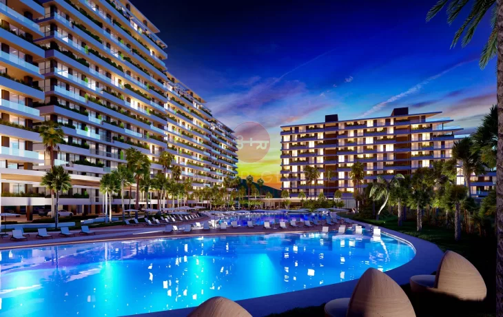 İskele Bölgesinde Grand Sapphire Resort’ta Satılık Stüdyo Daire