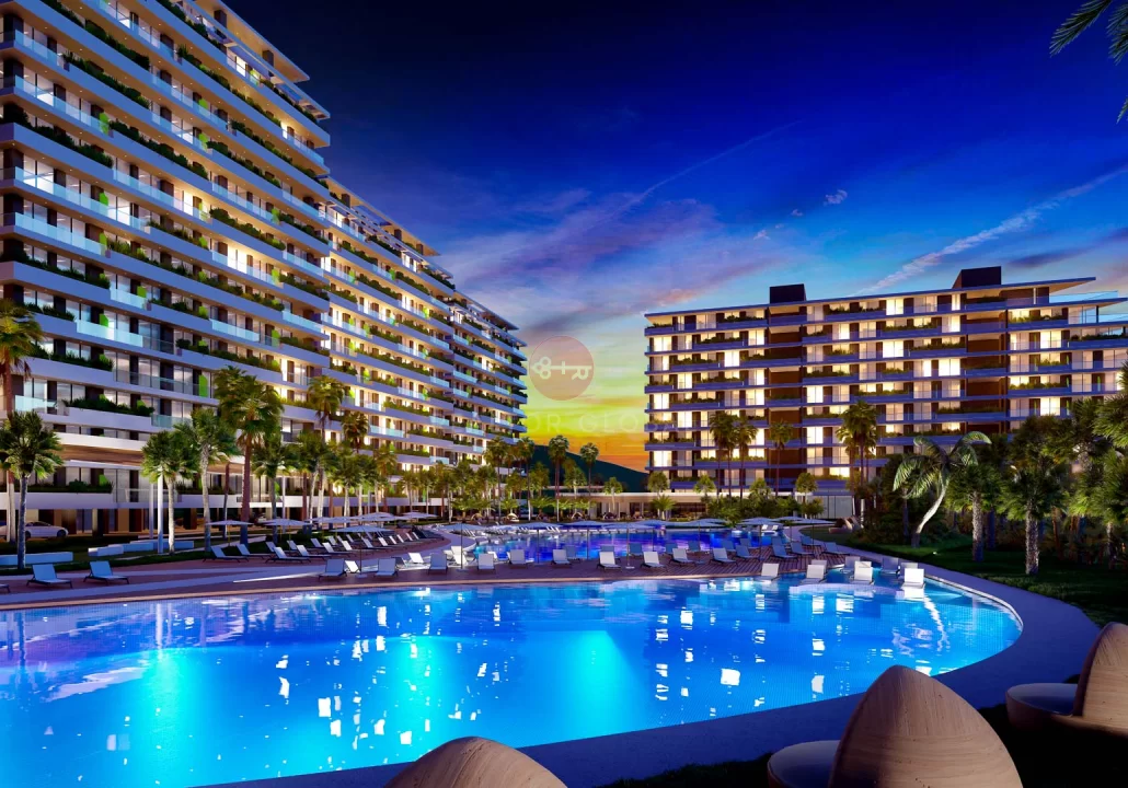 İskele Bölgesinde Grand Sapphire Resort’ta Satılık Stüdyo Daire