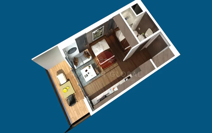 Студия на продажу в Grand Sapphire Resort
