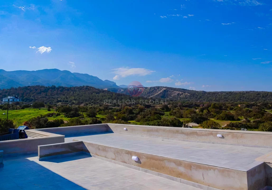 Stylish one bedroom penthouse in Esentepe, North Cyprus