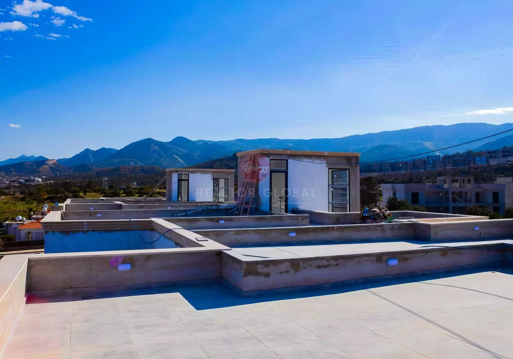 Stylish one bedroom penthouse in Esentepe, North Cyprus