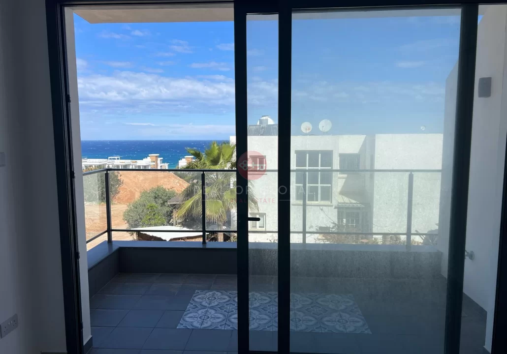 Schickes Studio-Apartment zum Verkauf mit Meerblick in Kyrenia
