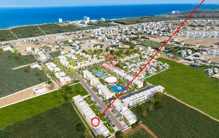 Студия в великолепном комплексе в Йенибогази, Кипр