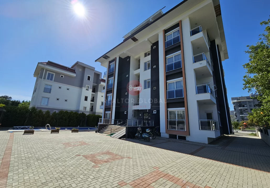 Modern Alanya Demirtaş 1+1 Havuzlu ve Spor Salonu Olan Satılık Daire