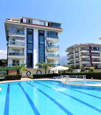 Well Located and Fully Furnished Two Bedrooms For Rent in Alanya