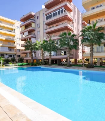 Seafront Two Bedroom Furnished Apartment For Rent in Alanya!