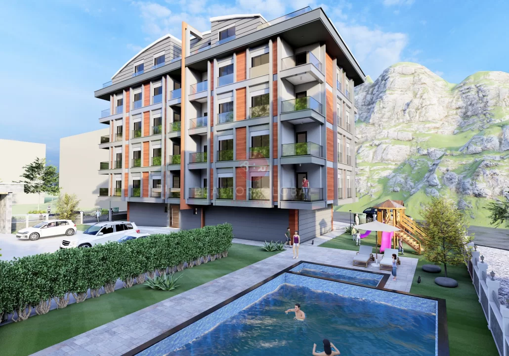 Upper-class Social Area With Comfortable Life, Apartments for Sale in Antalya