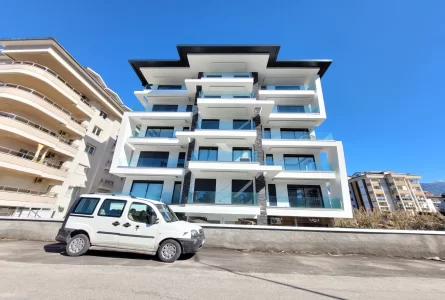 Apartment for Rent in Alanya With Stylish and Clean Lines of Modern Architecture