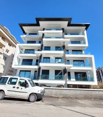 Apartment for Rent in Alanya With Stylish and Clean Lines of Modern Architecture