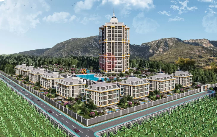 Apartment for Sale in Alanya, Investment Opportunity for a Lifetime of 5 Star Luxury