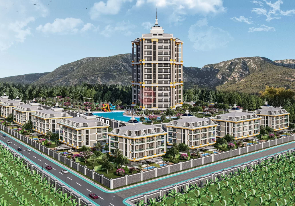 Apartment for Sale in Alanya, Investment Opportunity for a Lifetime of 5 Star Luxury