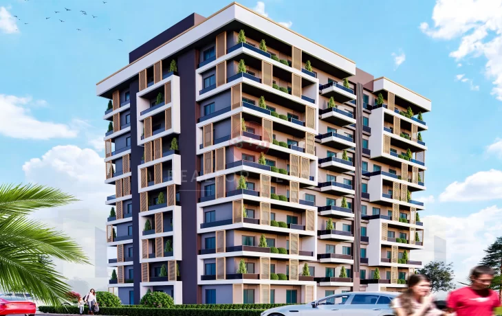 New Project Worthy Of The Investment in A Newly Discovered Area-Apartments For Sale in Mersin