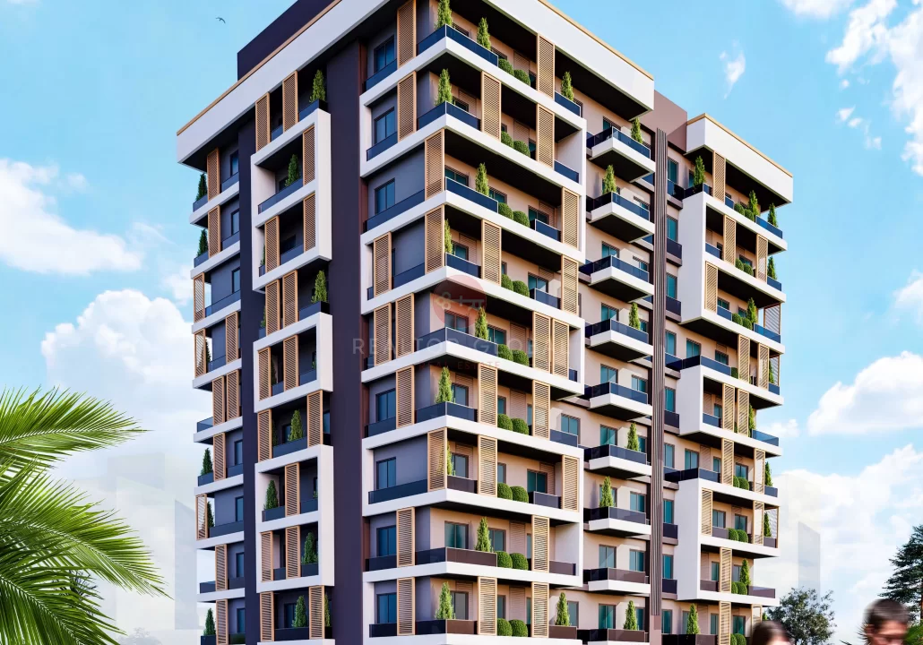 New Project Worthy Of The Investment in A Newly Discovered Area-Apartments For Sale in Mersin