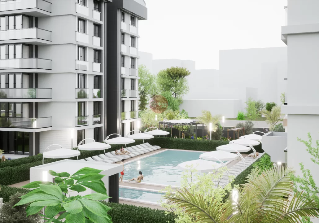 Luxury And Comfortable Living Opportunity In The Project Of Apartments for Sale In Antalya