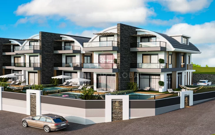 A Real Estate Unique Opportunity, Near Beaches Off-Plan Villa For Sale in Alanya