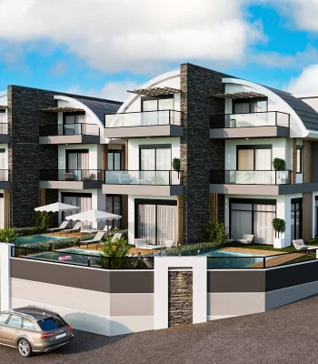 A Real Estate Unique Opportunity, Near Beaches Off-Plan Villa For Sale in Alanya