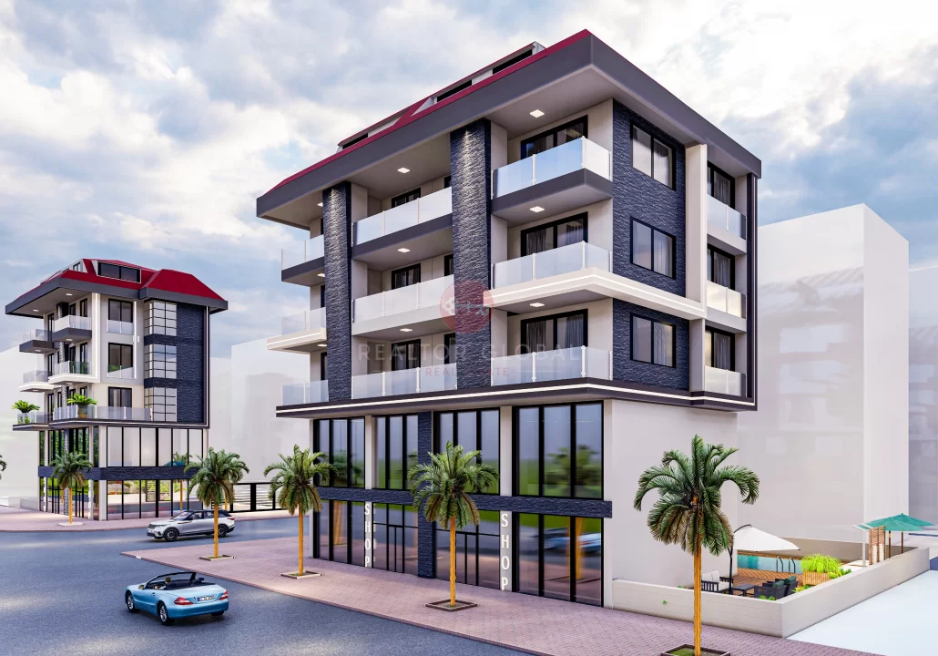Luxus für alle verfügbar! Beeilen Sie sich,um eine Wohnung zum Verkauf in Alanya auf Raten zu kaufen