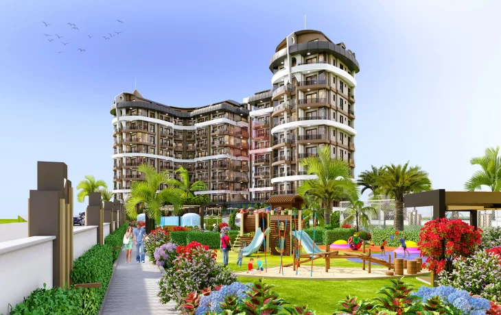 Erhalten Sie die Staatsbürgerschaft mit einer zum Verkauf stehenden Wohnung in Alanya