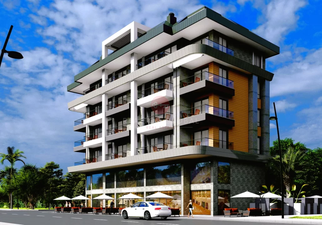 Apartments for Sale in Alanya, Only 100 Meters From the Beach