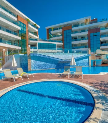 Spacious Area of 80 Square Meters For The 1 Bedroom Apartment For Sale in Alanya