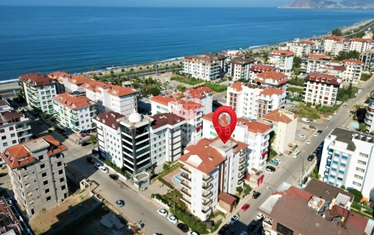 Get the peace you are looking for with your family with an apartment for sale in Alanya