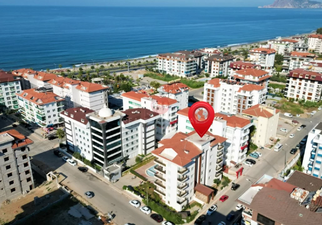 Get the peace you are looking for with your family with an apartment for sale in Alanya