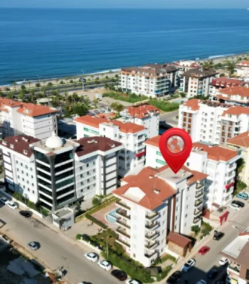Get the peace you are looking for with your family with an apartment for sale in Alanya