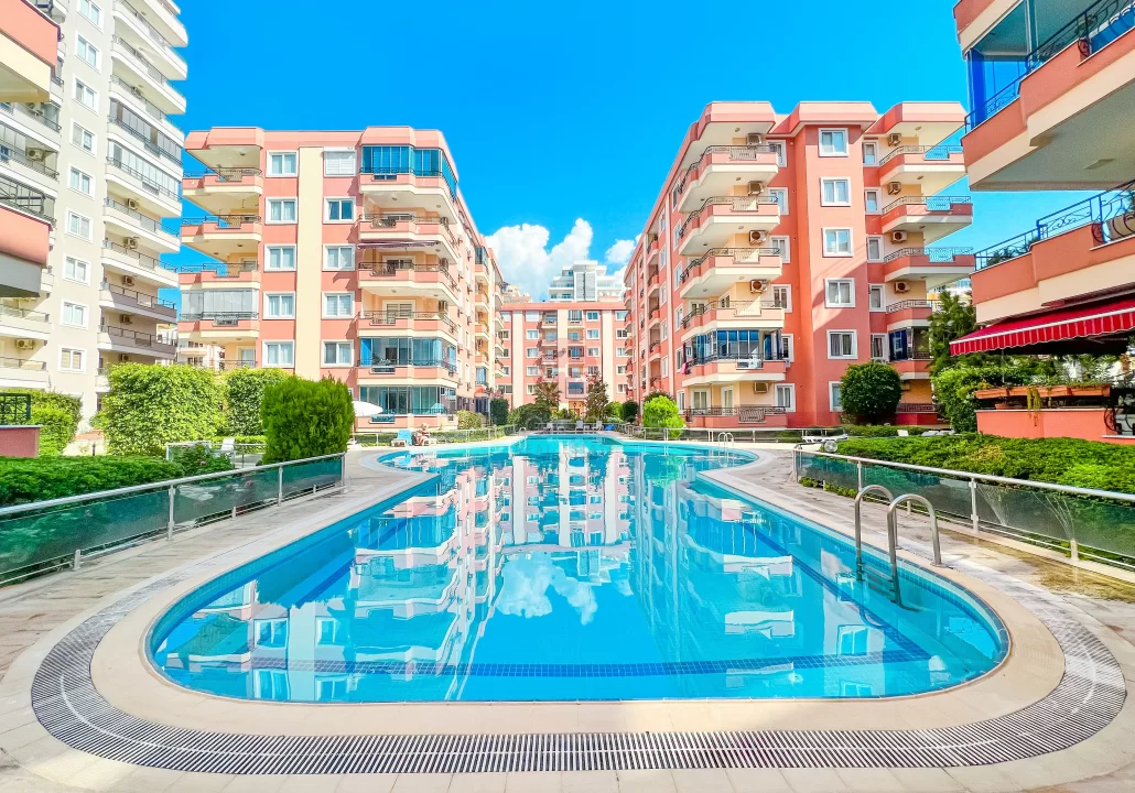 Wohnung zum Verkauf in Alanya zieht mit seinem eleganten Interieur die Aufmerksamkeit auf sich