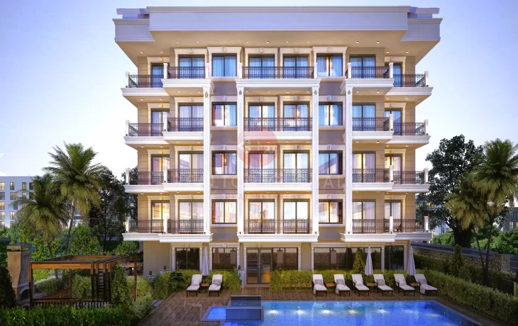 Brand New Project Increases The Interest of Many Investors With It's Apartments For Sale in Alanya