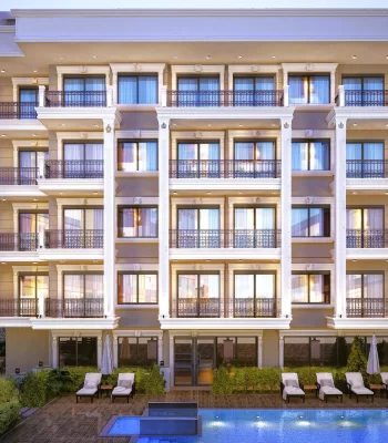 Brand New Project Increases The Interest of Many Investors With It's Apartments For Sale in Alanya