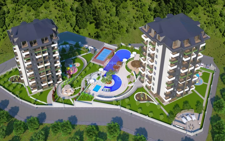 Alanya'da Satılık Dairelerde Taksit, Tarz ve Prestij