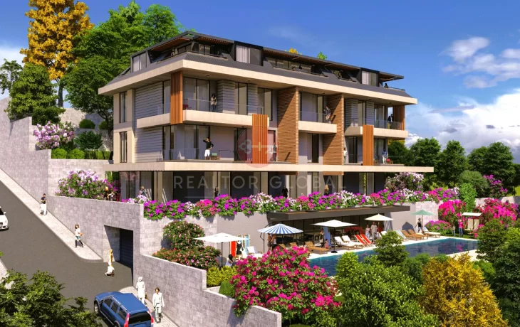 Großartige Qualität, höchster Komfort und niedrige Anzahlung – neue Wohnungen zum Verkauf in Alanya