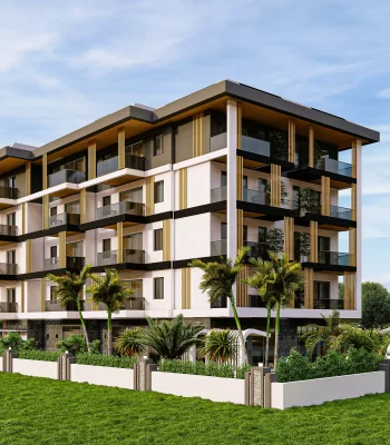 Real Estate Famous For Its Profitability - Project Apartments For Sale in Alanya
