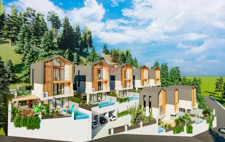 Villas For Sale in Alanya on Installment For Lovers of Silence and Solitude