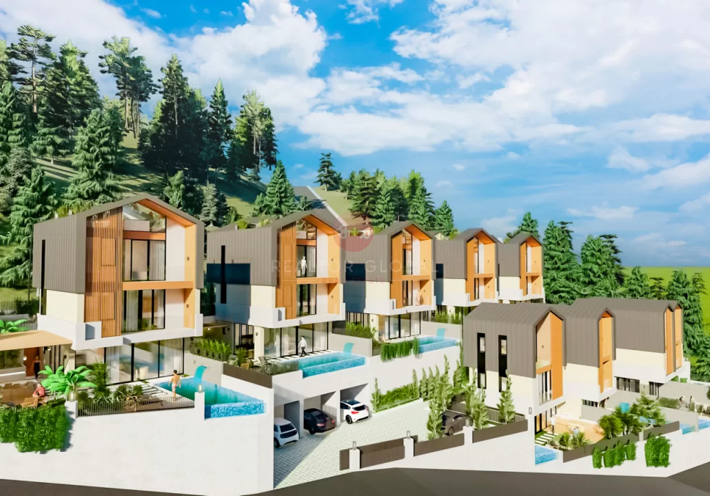 Villas For Sale in Alanya on Installment For Lovers of Silence and Solitude