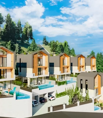 Villas For Sale in Alanya on Installment For Lovers of Silence and Solitude
