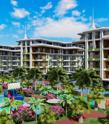 Apartments For Sale in Alanya in Installments in a Luxurious Complex - Investment Opportunity!