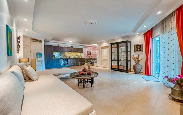 Quiet Area and Quality Development - Spacious Apartment For Sale in Alanya