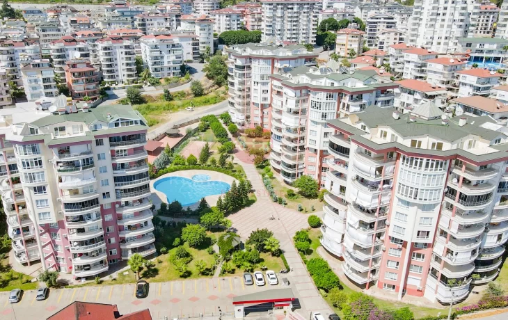 Wohnung zum Verkauf in Alanya, wo Sie die schönste Aussicht haben werden