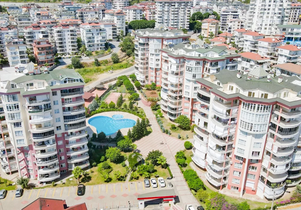 Wohnung zum Verkauf in Alanya, wo Sie die schönste Aussicht haben werden