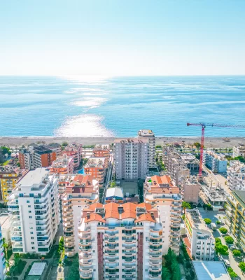 A Few Steps To The Beach, Ready To Move, Two-Bedroom Apartment For Sale in Alanya