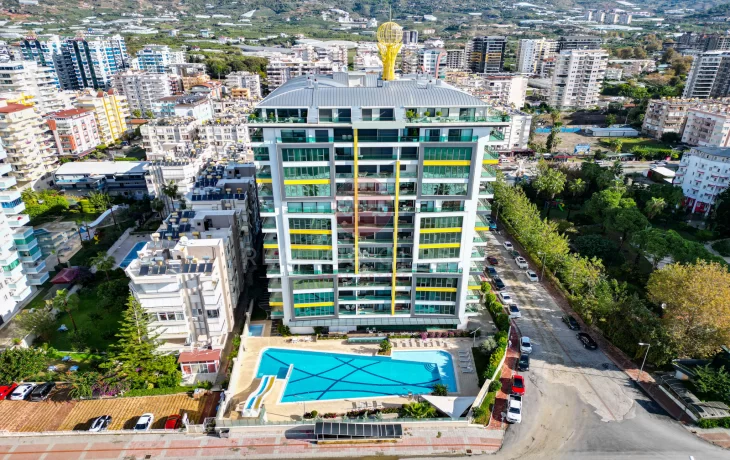 Apartment For Sale in Mahmutlar in One of the Most Preferred and Prestigious Addresses
