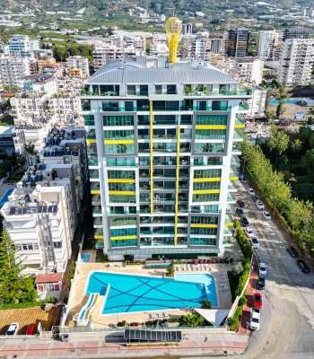 Apartment For Sale in Mahmutlar in One of the Most Preferred and Prestigious Addresses
