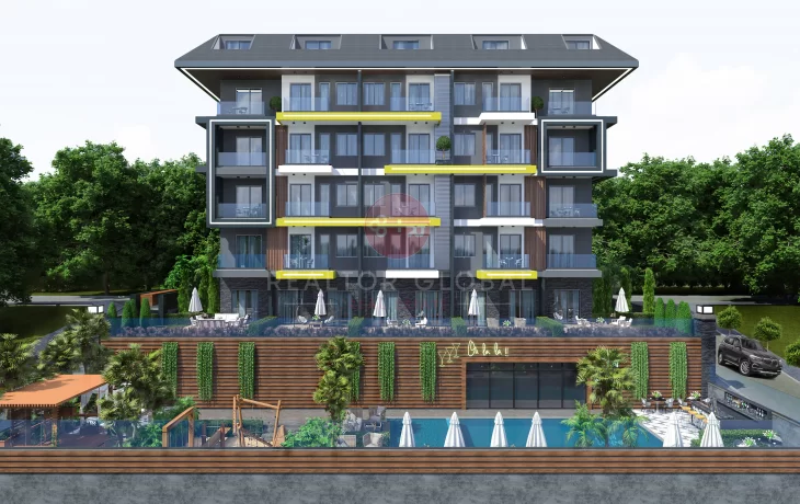 Apartments For Sale in Alanya in Installments - Opportunity to Invest in Living by the Sea