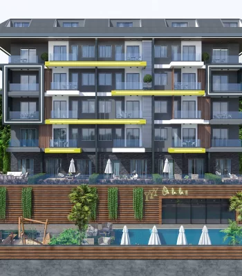 Apartments For Sale in Alanya in Installments - Opportunity to Invest in Living by the Sea