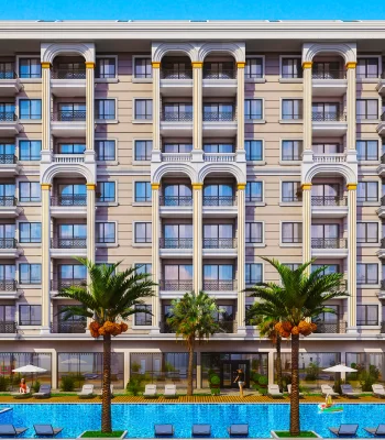 A Comfortable Life Suitable for Citizenship with an Apartment for Sale in Alanya