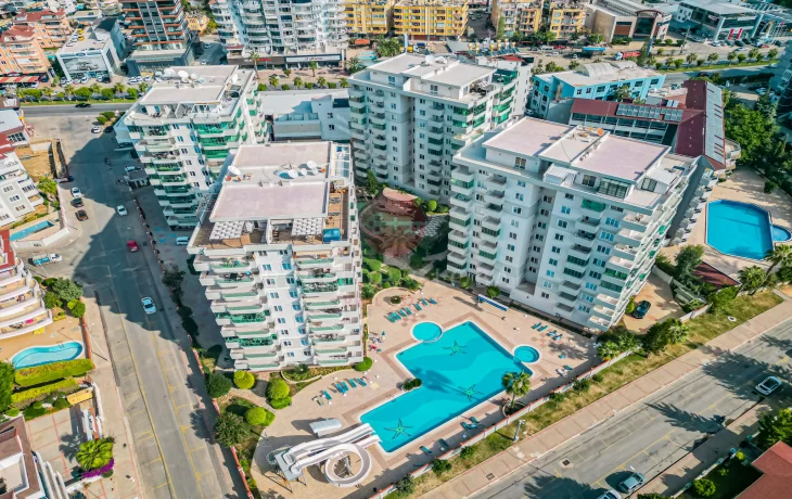 Apartment For Sale in Alanya Offer A Two-Bedroom Configuration Less Than 1km From The Beaches