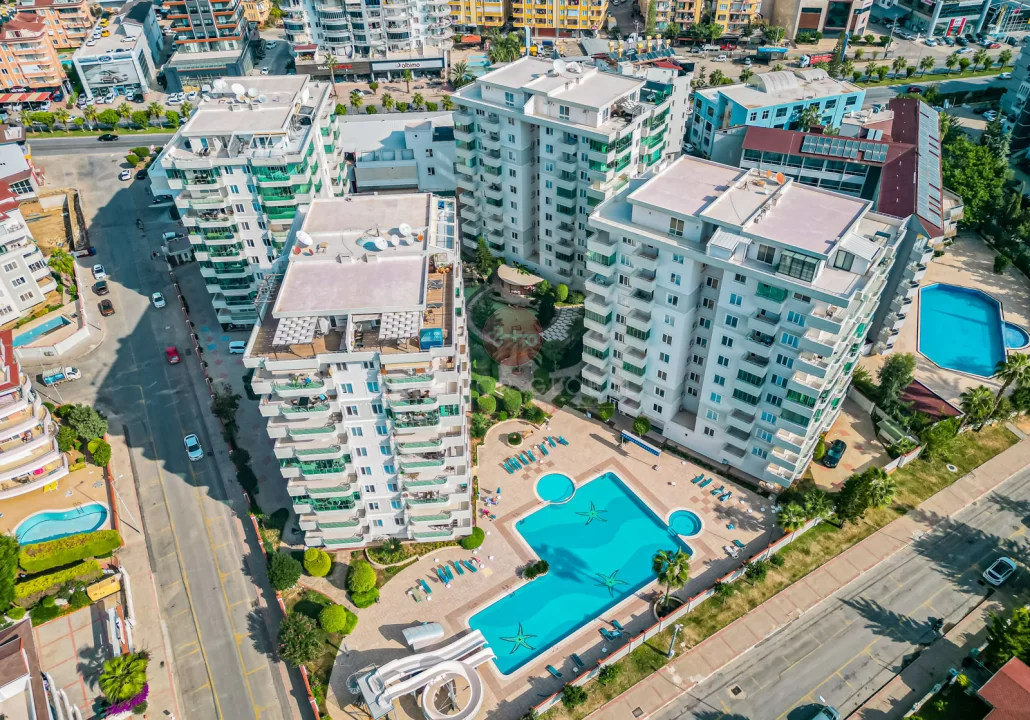Apartment For Sale in Alanya Offer A Two-Bedroom Configuration Less Than 1km From The Beaches