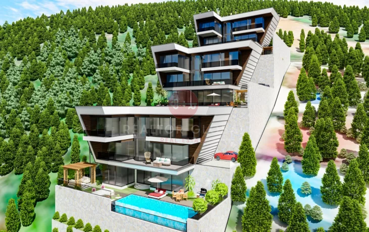 Own Citizenship, Luxury From Every Angle, Spacious Villas For Sale in Alanya